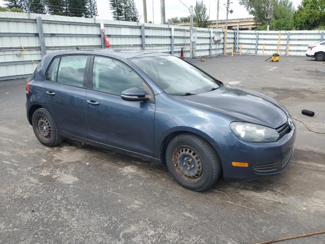 WVWDB7AJ0EW003772 - 2014 VOLKSWAGEN GOLF BLUE photo 4