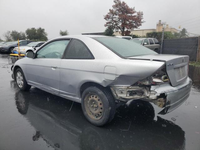 1HGEM21942L073801 - 2002 HONDA CIVIC EX SILVER photo 2