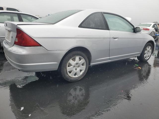 1HGEM21942L073801 - 2002 HONDA CIVIC EX SILVER photo 3