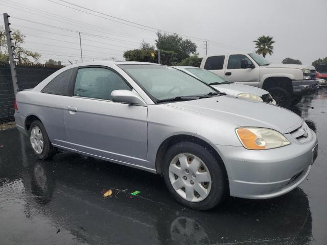 1HGEM21942L073801 - 2002 HONDA CIVIC EX SILVER photo 4