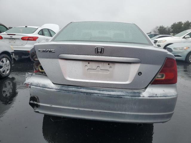 1HGEM21942L073801 - 2002 HONDA CIVIC EX SILVER photo 6