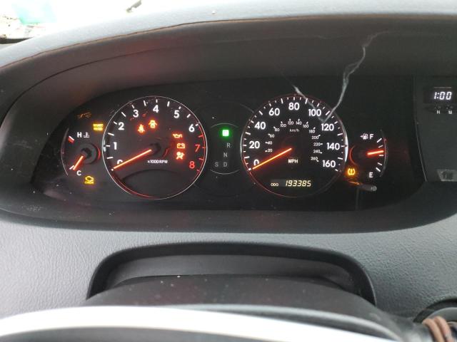 4T1BK36B08U269080 - 2008 TOYOTA AVALON XL BLACK photo 9