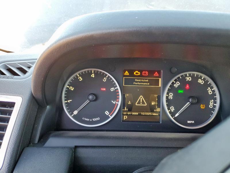 SALSF2D43AA252345 - 2010 LAND ROVER RANGE ROVE HSE BLACK photo 9