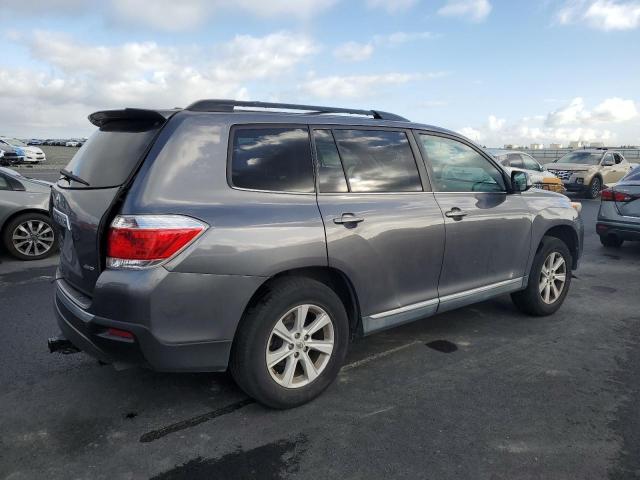 5TDBK3EH5CS126567 - 2012 TOYOTA HIGHLANDER BASE Grau Foto 3