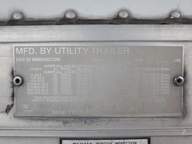 1UYVS24837U014930 - 2007 UTILITY VS2RA Սպիտակ լուսանկար 10