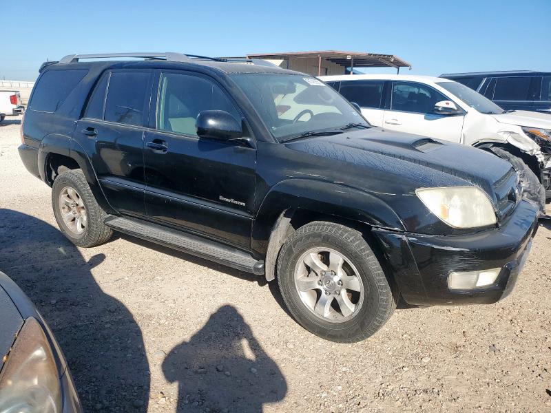 JTEZU14R550058814 - 2005 TOYOTA 4RUNNER SR5 შავი ფოტო 4