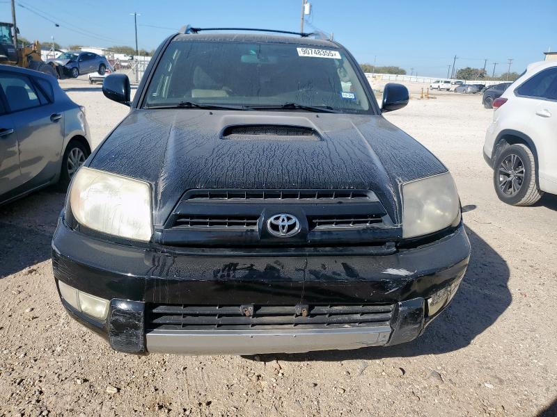 JTEZU14R550058814 - 2005 TOYOTA 4RUNNER SR5 შავი ფოტო 5