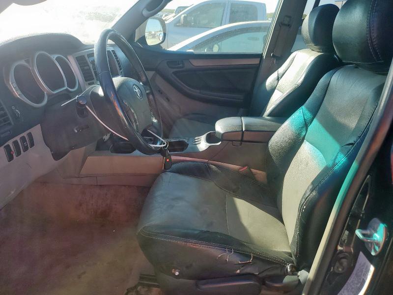 JTEZU14R550058814 - 2005 TOYOTA 4RUNNER SR5 შავი ფოტო 7