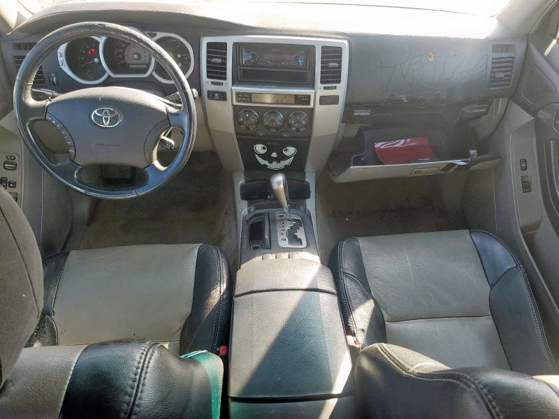 JTEZU14R550058814 - 2005 TOYOTA 4RUNNER SR5 შავი ფოტო 8