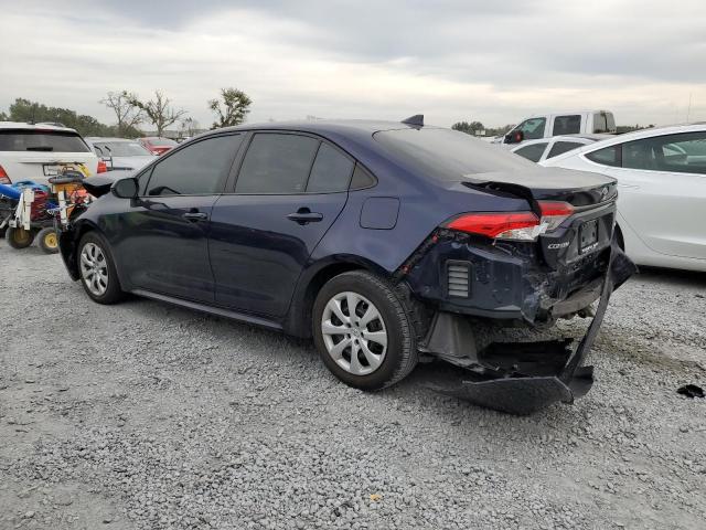 5YFEPMAE1NP381633 - 2022 TOYOTA COROLLA LE BLUE photo 2