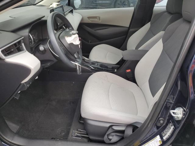 5YFEPMAE1NP381633 - 2022 TOYOTA COROLLA LE BLUE photo 7