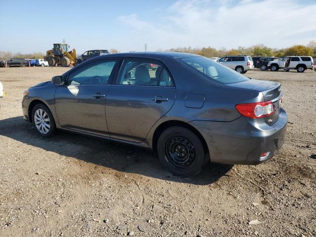 2T1BU4EE4DC128231 - 2013 TOYOTA COROLLA BASE Серый фото 2
