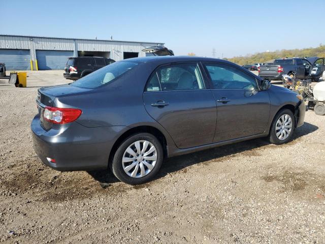 2T1BU4EE4DC128231 - 2013 TOYOTA COROLLA BASE Серый фото 3