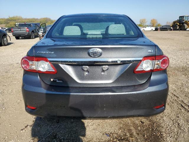 2T1BU4EE4DC128231 - 2013 TOYOTA COROLLA BASE Серый фото 6