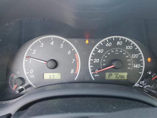 2T1BU4EE4DC128231 - 2013 TOYOTA COROLLA BASE Серый фото 9