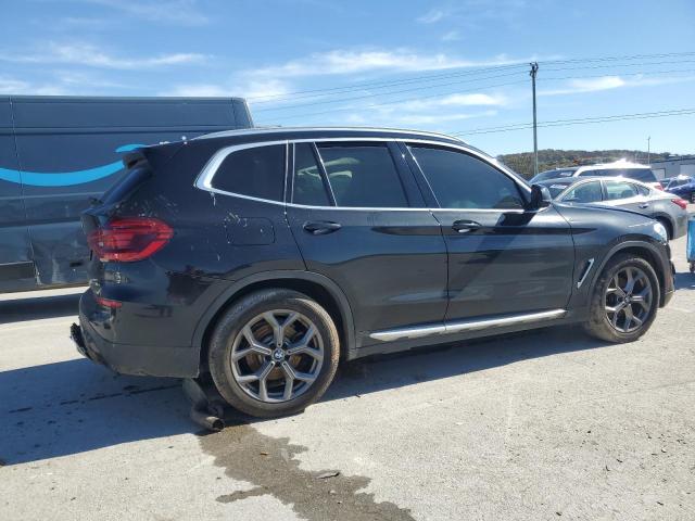 5UXTS1C00L9C51613 - 2020 BMW X3 XDRIVE30E BLACK photo 3