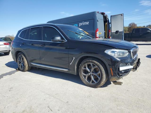 5UXTS1C00L9C51613 - 2020 BMW X3 XDRIVE30E BLACK photo 4