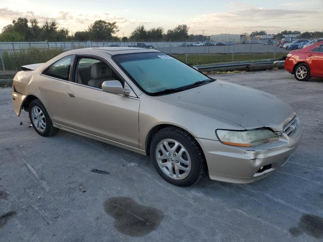 1HGCG225X1A013879 - 2001 HONDA ACCORD EX 金色 照片 4