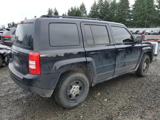 1C4NJPBA7HD136597 - 2017 JEEP PATRIOT SPORT BLACK photo 3