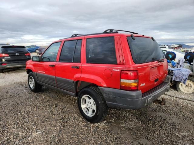 1J4GZ58Y8WC123185 - 1998 JEEP GRAND CHER LAREDO RED photo 2