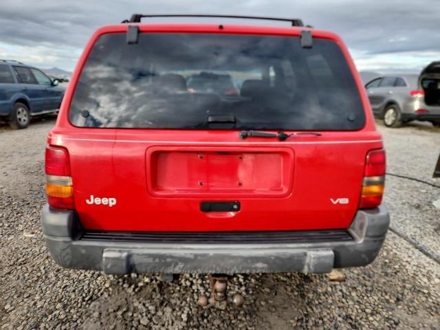 1J4GZ58Y8WC123185 - 1998 JEEP GRAND CHER LAREDO RED photo 6