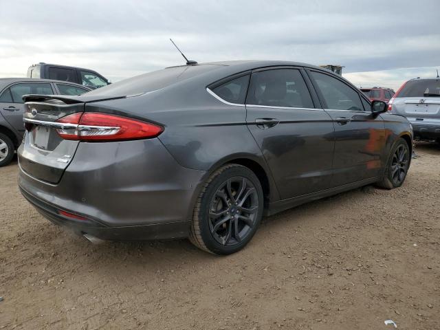 3FA6P0HD0JR224518 - 2018 FORD FUSION SE Grafitowy zdjęcie 3
