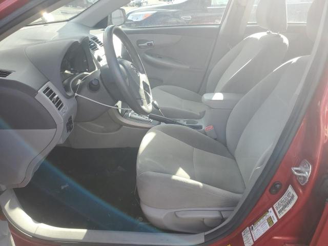 1NXBU4EEXAZ383489 - 2010 TOYOTA COROLLA BASE Rojo foto 7