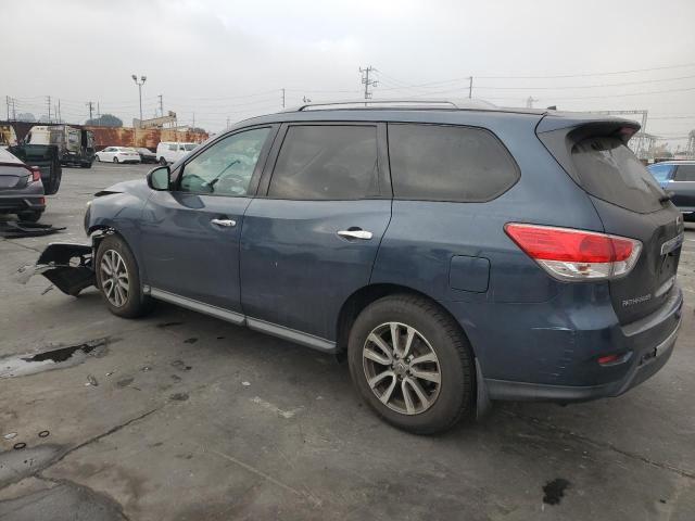 5N1AR2MN3GC657827 - 2016 NISSAN PATHFINDER S BLUE photo 2