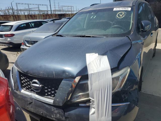 5N1AR2MN3GC657827 - 2016 NISSAN PATHFINDER S BLUE photo 5