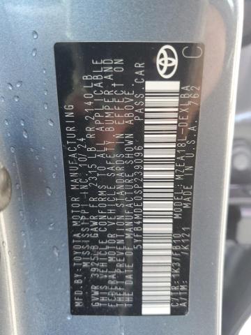 5YFB4MDE0SP239096 - 2025 TOYOTA COROLLA LE Blau Foto 12