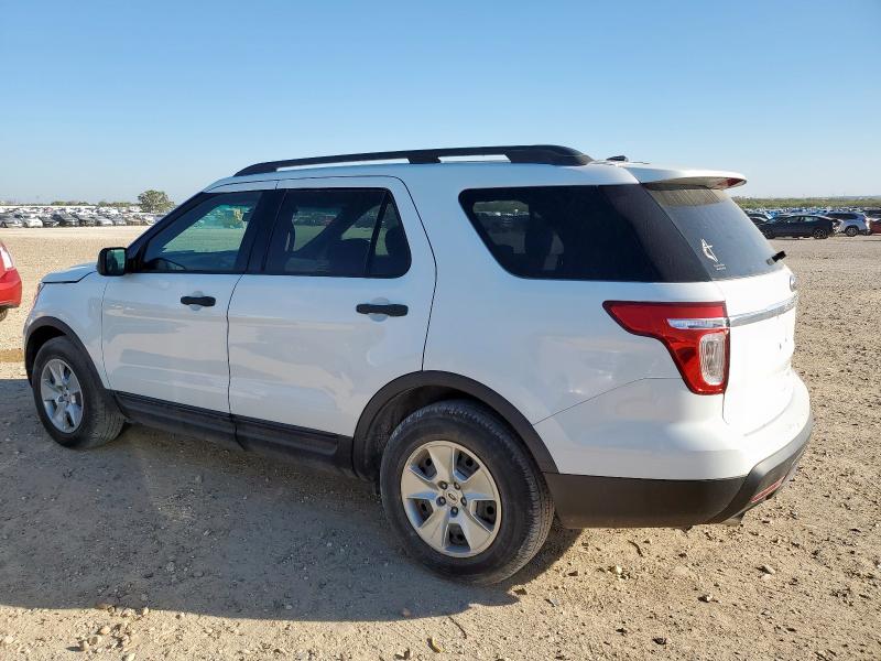 1FM5K7B84EGB23984 - 2014 FORD EXPLORER WHITE photo 2