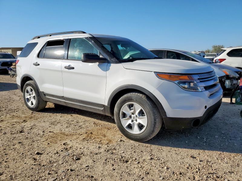 1FM5K7B84EGB23984 - 2014 FORD EXPLORER WHITE photo 4