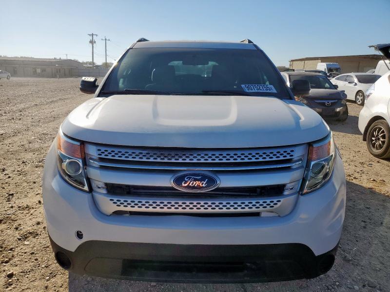 1FM5K7B84EGB23984 - 2014 FORD EXPLORER WHITE photo 5
