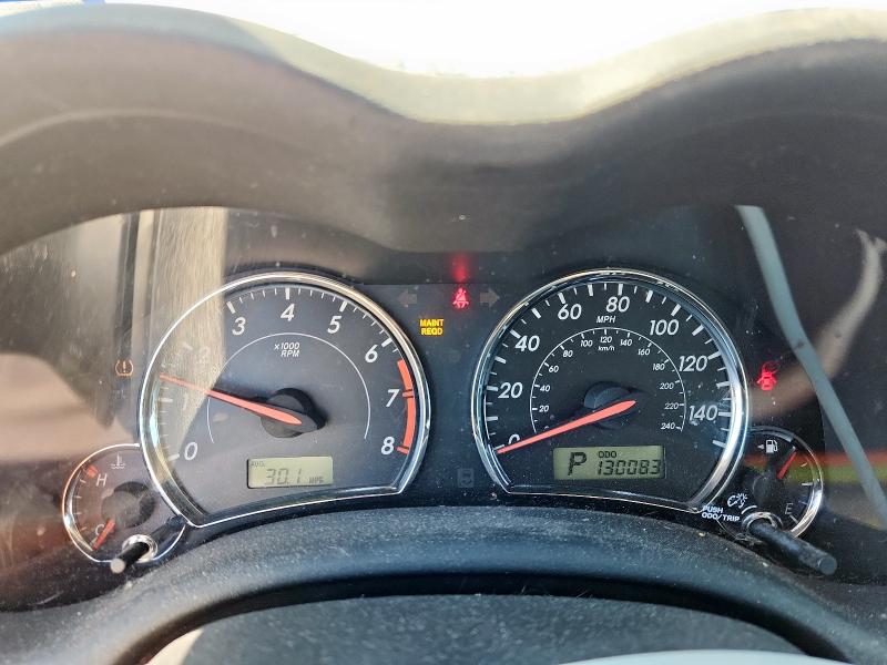 5YFBU4EE2CP056489 - 2012 TOYOTA COROLLA BASE Silber Foto 9