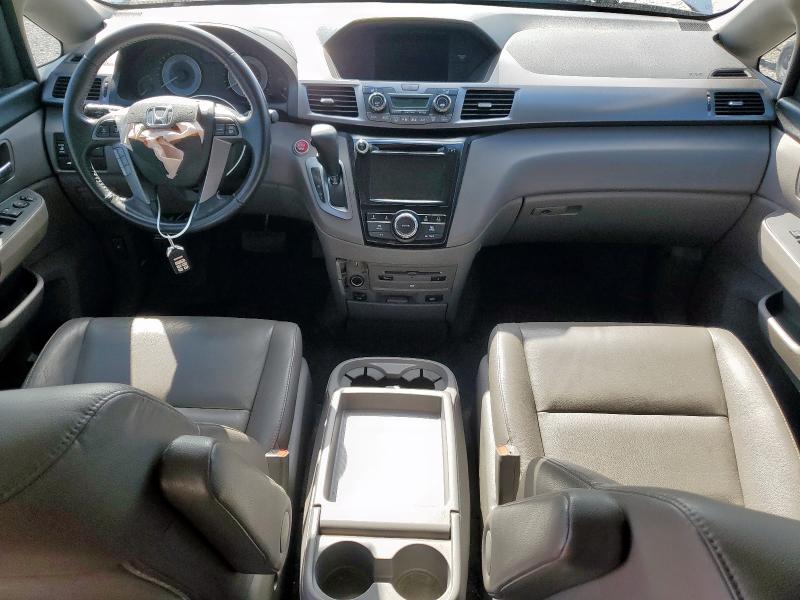 5FNRL5H64EB012097 - 2014 HONDA ODYSSEY EXL فضي صورة 8