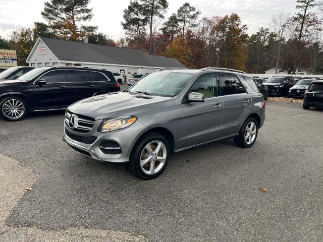 4JGDA5HB5GA636057 - 2016 MERCEDES-BENZ GLE 350 4MATIC GRAY photo 2