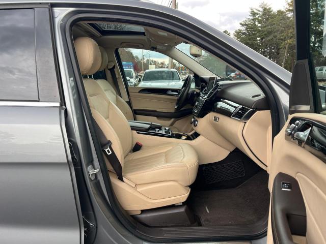4JGDA5HB5GA636057 - 2016 MERCEDES-BENZ GLE 350 4MATIC GRAY photo 5