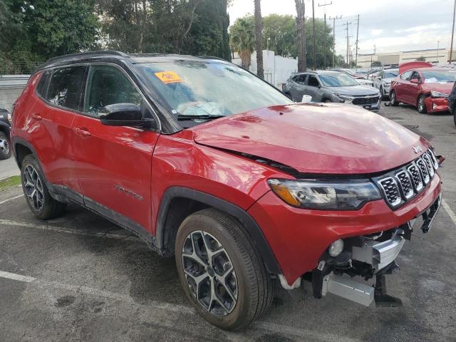 3C4NJDCN2ST584778 - 2025 JEEP COMPASS LIMITED 红色 照片 4