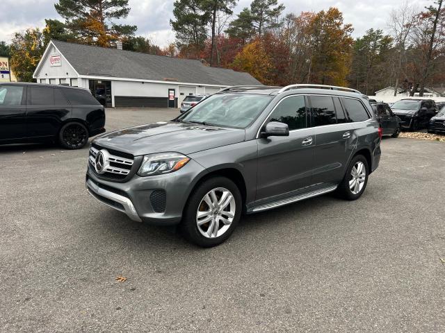 4JGDF6EEXHA918735 - 2017 MERCEDES-BENZ GLS 450 4MATIC GRAY photo 2