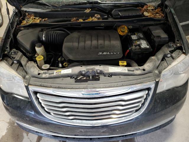 2C4RC1BG0GR213027 - 2016 CHRYSLER TOWN & COU TOURING BLACK photo 12