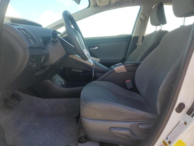 JTDKN3DU1F2003396 - 2015 TOYOTA PRIUS WHITE photo 7