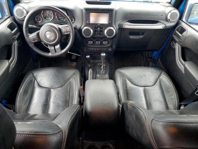1C4HJWEG9FL531021 - 2015 JEEP WRANGLER U SAHARA 蓝色 照片 8