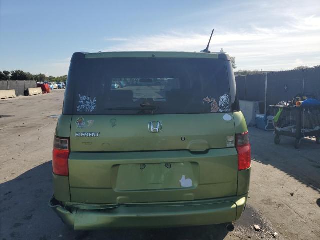 5J6YH28746L017040 - 2006 HONDA ELEMENT EX მწვანე ფოტო 6