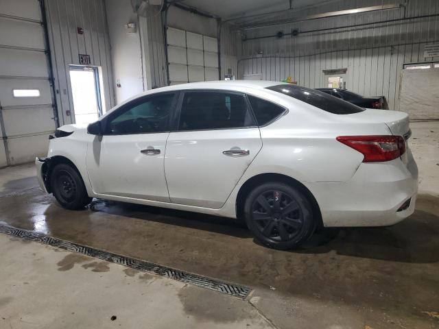 3N1AB7AP0JY233468 - 2018 NISSAN SENTRA S WHITE photo 2
