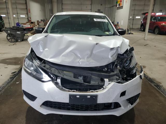 3N1AB7AP0JY233468 - 2018 NISSAN SENTRA S WHITE photo 5
