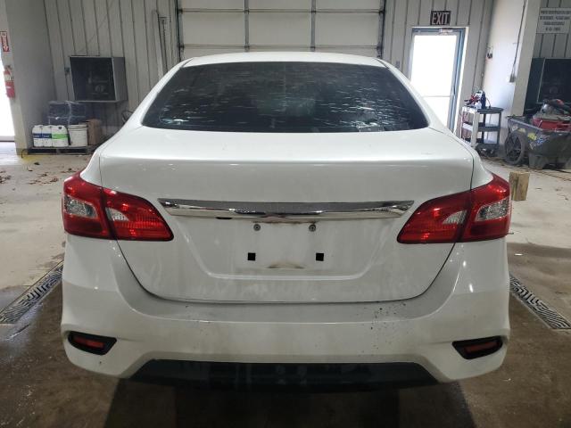 3N1AB7AP0JY233468 - 2018 NISSAN SENTRA S WHITE photo 6