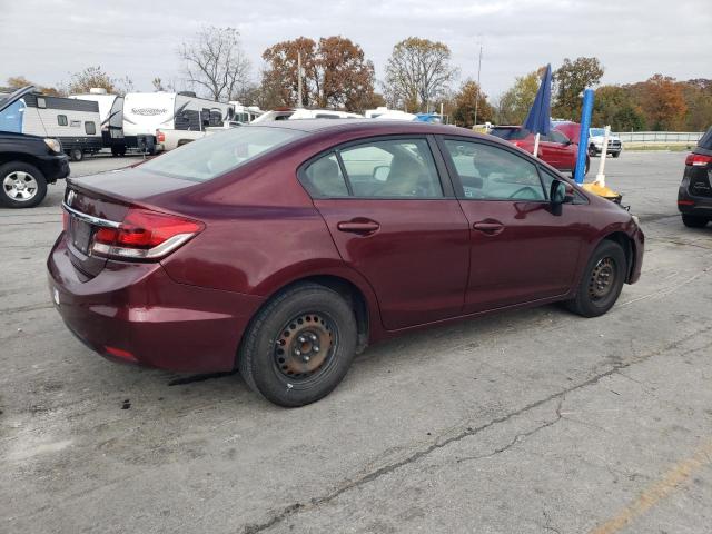 19XFB2F57DE268947 - 2013 HONDA CIVIC LX 栗色 照片 3