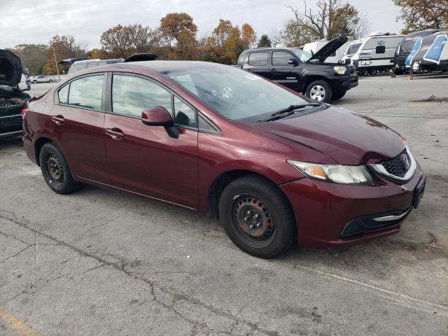 19XFB2F57DE268947 - 2013 HONDA CIVIC LX 栗色 照片 4