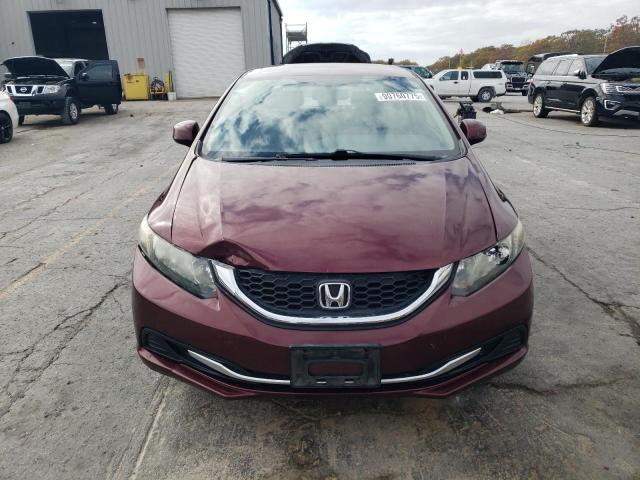 19XFB2F57DE268947 - 2013 HONDA CIVIC LX 栗色 照片 5