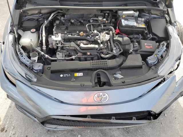 5YFM4MCE7NP115292 - 2022 TOYOTA COROLLA SE BLUE photo 11